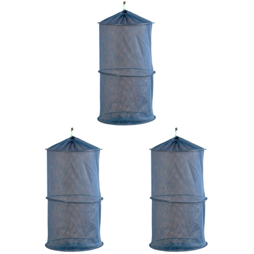 3pcs Fishing Net Net Mesh Net Shrimp Pot Fold 1