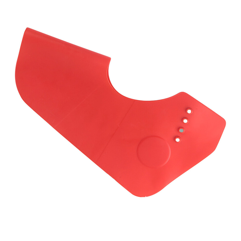 Iplusmile Red 3Pcs Silicone Hairdressing Cape With Adjustable Neck For Salon Use