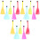 15Pcs Assorted Color Keyboard Cleaning Brush for Home Office Use 4
