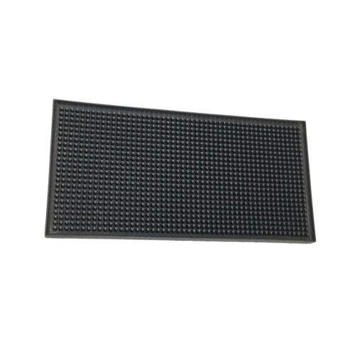 2 Pieces Kitchen Drain Mat Draining Deep Grooves Tray Silicone Pad
