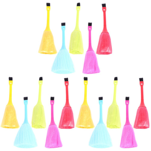 15Pcs Assorted Color Keyboard Cleaning Brush for Home Office Use 2