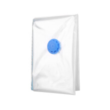 2Pcs Vacuum Compress Bags White Sealed Storage Space Organizer