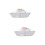 2Pcs Silver Hairdressing Capes Waterproof Polyester Salon Barber Use 7