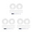 60Pcs Plastic Baby Hanger Dividers for Closet Sorting 10