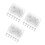 180 Pcs Plastic Head Twisted Nail Fixed Sheet Transparent For Home 10