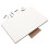4Pcs White Sublimation Blank Photo Frames DIY Graduation Craft 1