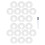 60Pcs Plastic Baby Hanger Dividers for Closet Sorting 3