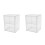 2Pcs Transparent Acrylic Bread Box Double-Layer Kitchen Bread Holder 9