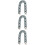 3pcs Bag Chain Acrylic Jewelry Plastic 8