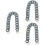 3pcs Bag Chain Acrylic Jewelry Plastic 6