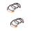 2Pcs Multi Hdtv Convert Cable 1080P to 3 with Reinforced Shielding 7