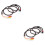 2Pcs Multi Hdtv Convert Cable 1080P to 3 with Reinforced Shielding 6
