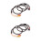 2Pcs Multi Hdtv Convert Cable 1080P to 3 with Reinforced Shielding 5