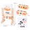 2 Sets Rotating Letter Blocks Flash Cards Learning Toys 11