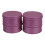 16Pièces Boîtes De Rangement Violet Métal Pour Biscuits 2