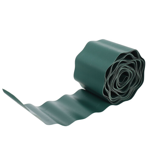 2Pcs Garden Lawn Fence Green Plastic Decorative Courtyard Edging Panel 1