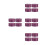 16Pièces Boîtes De Rangement Violet Métal Pour Biscuits 8
