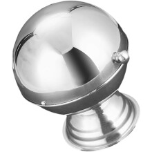 3Pcs Stainless Steel Sugar Bowl With Roll Top Salt Canister