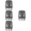 4Pcs Wireless Microphone Grille Mesh Ball Replacement For Bbs666 9
