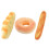6Pcs Lifelike PU Bread Model Orange Creative Bakery Photo Props 3