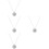 4Pcs Metal Urn Necklace for Ashes Silver Durable Memorial Keepsake 9