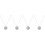 4Pcs Metal Urn Necklace for Ashes Silver Durable Memorial Keepsake 6