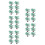 30Pcs Removable Green Plastic Model Trees for Train Layout Decor 5
