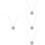 4Pcs Metal Urn Necklace for Ashes Silver Durable Memorial Keepsake 8