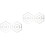 2Pcs Double Hexagon Quilting Ruler Acrylic Transparent Sewing Tool 4