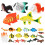 96Pcs Simulation Sea Animal Figures Plastic Mini Ocean Creature Models 1