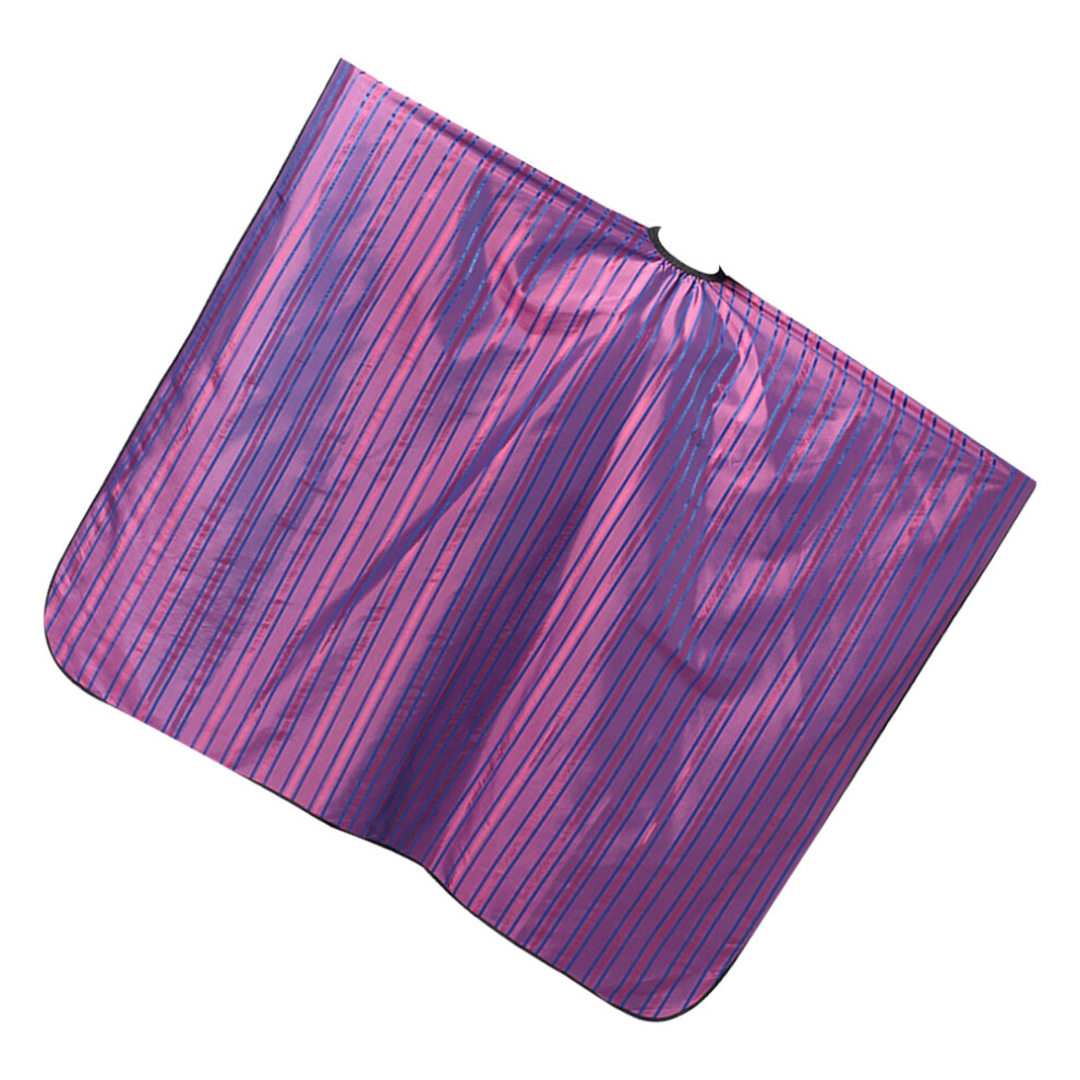 Happyyami 3Pcs Haircut Cape Violet Waterproof Hair Stylist Gown For Salon