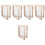 5Pcs Handcrafted Wood Paper Making Frames with Strong Filter Mesh 6
