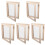 5Pcs Handcrafted Wood Paper Making Frames with Strong Filter Mesh 4