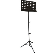 Adjustable Metal Music Stand Foldable Dual Mode Portable Design for Guitar Violin and Concert Use