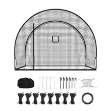 Cerca de Frappeur-Duoku-3,66x3,1x2,33 m-Túnel Portátil para Beisebol e Softbol-Uso Interno e Externo