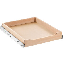 Organiseur D'armoire Coulissant-Duoku-Étagère à Fermeture Douce de-43,2 cm de Large x 53,3 cm de Profondeur-Pour Garde-Manger