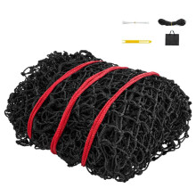 Pyöröpaalille tarkoitettu heinäsuodatin-Duoku-1,5x1,5x1,5 m polyeteenistä-4,4 cm silmä-Automaattisesti lukittavat kiinnikkeet