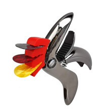 Metal Guitar Capo with Pick Holder for Acoustic and Electric Guitar, Secure String Clamping Design