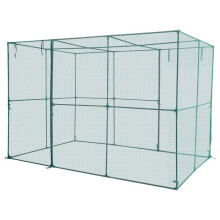 Kweekomheining - DUOKU - YJ-FHL001 - 2900x1940x1940 mm - Vogelnet - Ritsdeur