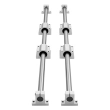 Guide lineari SFC25-Duoku-2 da 1000 mm-4 blocchi a cuscinetti a sfera per macchine da incisione