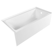 Vasca da bagno ad alcova - DUOKU - D-6030A - 152,4x76,2 cm - Acrilico rinforzato 6 mm - Scarico a destra