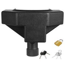 Antivol d'Attelage de Remorque-Duoku-Compatible avec Coupleurs 58,7 mm, Verrou-Cadenas Robuste et Résistant aux Chocs
