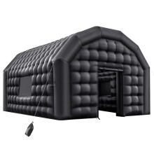 Tente de fĂŞte gonflable - DUOKU - S-CQJLB-6x5-B - 6x5x3,65 m - Tissu Oxford 210D - Souffleur 680 W