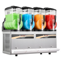 Máquina de granita - DUOKU - X-480 - 4 x 12 L - 1650 W - Limpeza automática