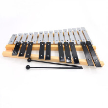 25Tone Aluminum Plate Piano for Beginners, Clear Melodic Tone, Durable Build, with Backpack Set