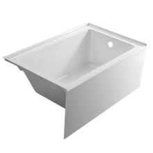 Inbouwbad - DUOKU - D-4830A - 6 mm acryl dubbele wand - 110 L - Afvoer rechts