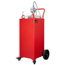 Bidão de Combustível Móvel com Rodas-Duoku-Capacidade de 151,4 L-Reservatório Equipado com uma Bomba Manual