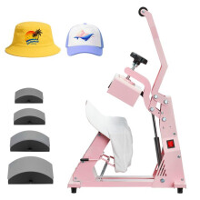 Prensa Caliente para Gorras y Sombreros-Duoku-4 Placas Intercambiables-Control de Temperatura y Tiempo