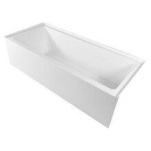Vasca da bagno ad alcova - DUOKU - D-7232A - Acrilico 6 mm - Doppia parete isolante - Scarico a destra