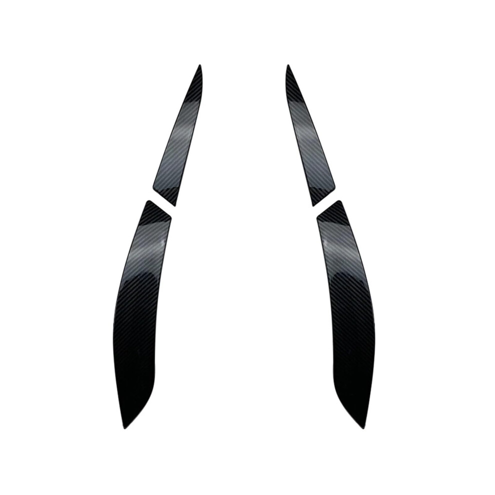 Carbon Look Car Headlight Eyebrow Eyelids For Volkswagen Golf 6 Mk6 Gti R 20092012 9070919799198